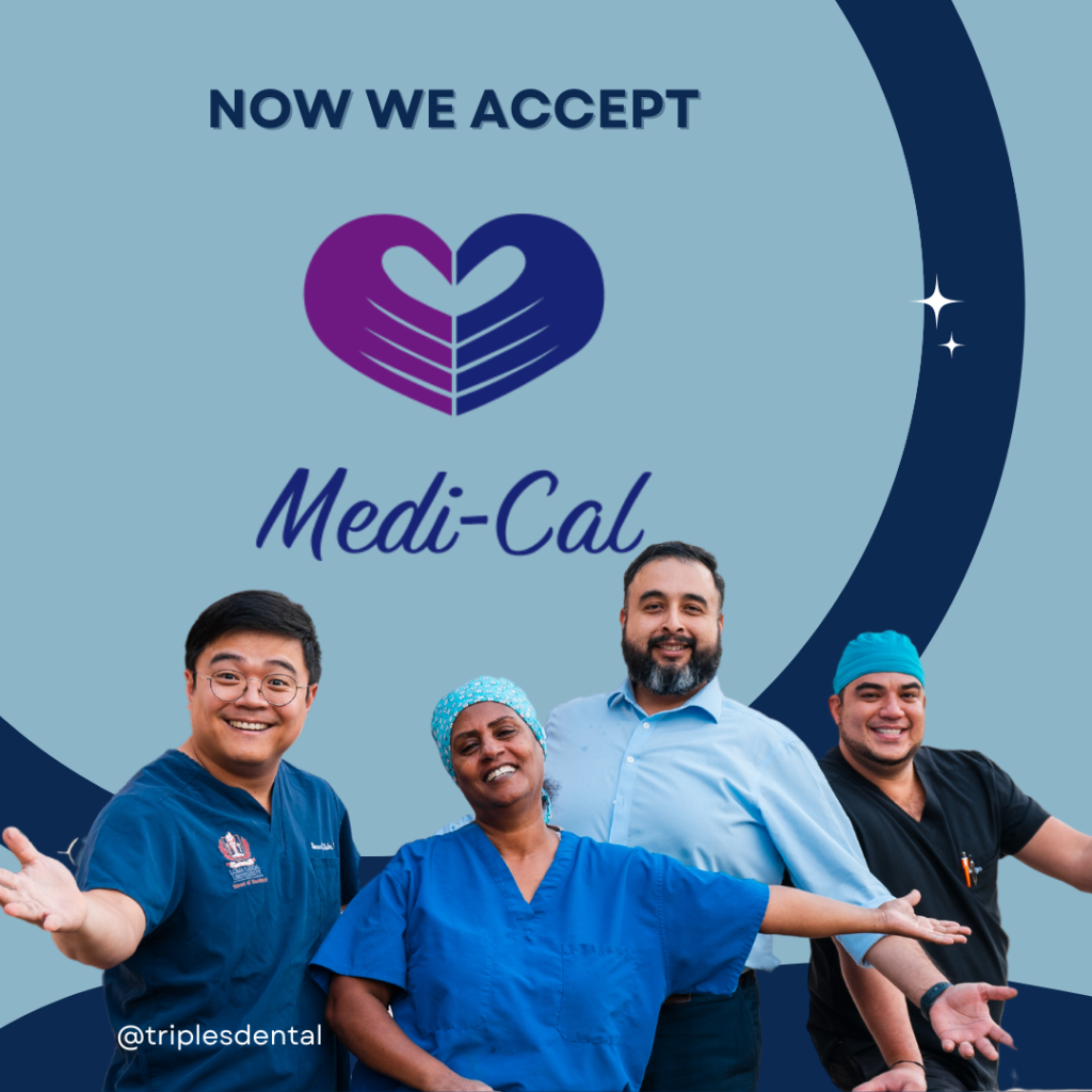 We are now accepting Medi-Cal insurance
